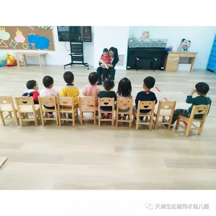 伟才宝宝入园啦——天津生态城伟才幼儿园试运营第一天